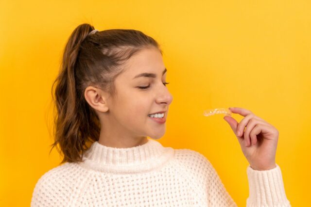 Photo dental floss usage guide