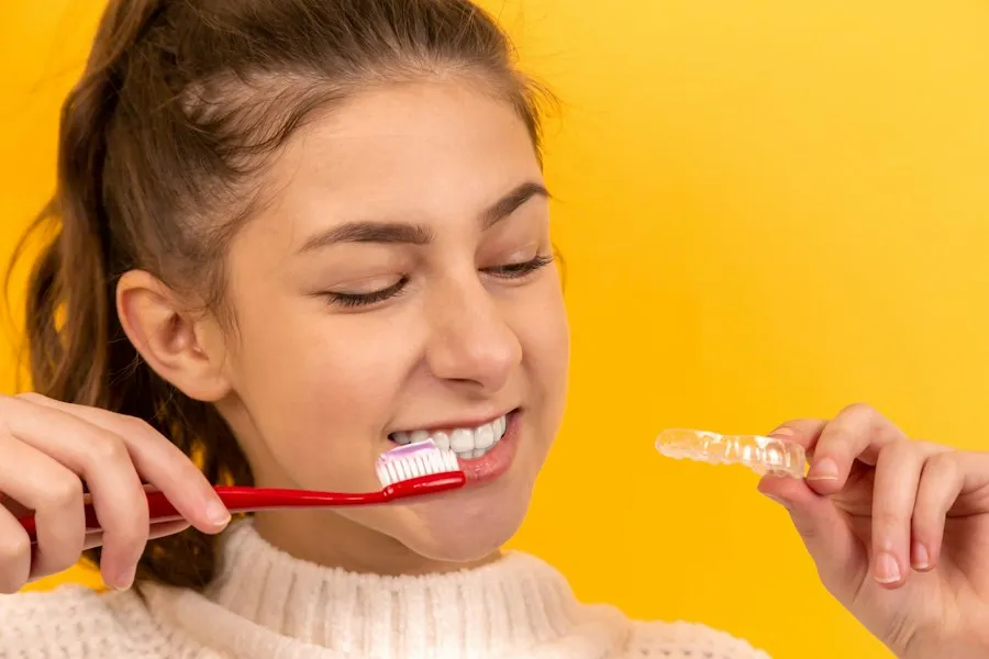 Photo oral hygiene tips